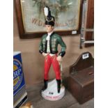 Irish Mist - Irish Legendary Liqueur Brigadier ceramic advertising figure {49 cm H}.