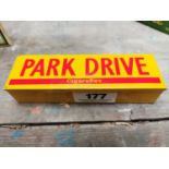 Park Drive domino set {4 cm H x 16 cm W}.