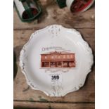 Darlington Co-operative Society pictorial ceramic plate {24 cm Dia.}.