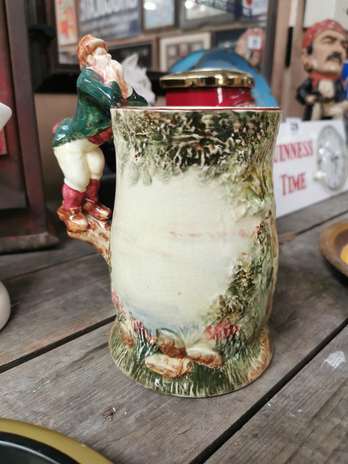 Killarney ceramic musical jug {20 cm H x 14 cm Dia.}. - Image 2 of 2