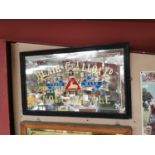 Blair & Co. of Alloa Indian Pale Ale framed advertising mirror. {58 cm W x 92 cm W}.