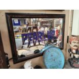 Earl Up! Computer Engineering framed advertising mirror {48 cm H x 67 cm W}.