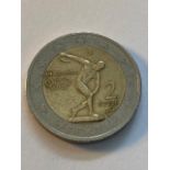 Rare 2 Euro Coin Athens 2004