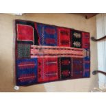 Good quality 19th C. Persian rug {130 cm L x 92 cm W}.
