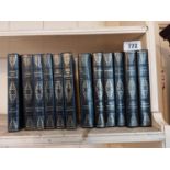 Complete leather bound set of Modern Classics - twelves volumes.