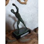 Grand Tour bronze figure The Discus Thrower