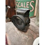 Early 20th C. Lucas King of the Road car lamp {12 cm H x 10 cm W x 12 cm D}.