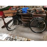 1950's Messenger Bicycle. {100 cm H x 175 cm W}.