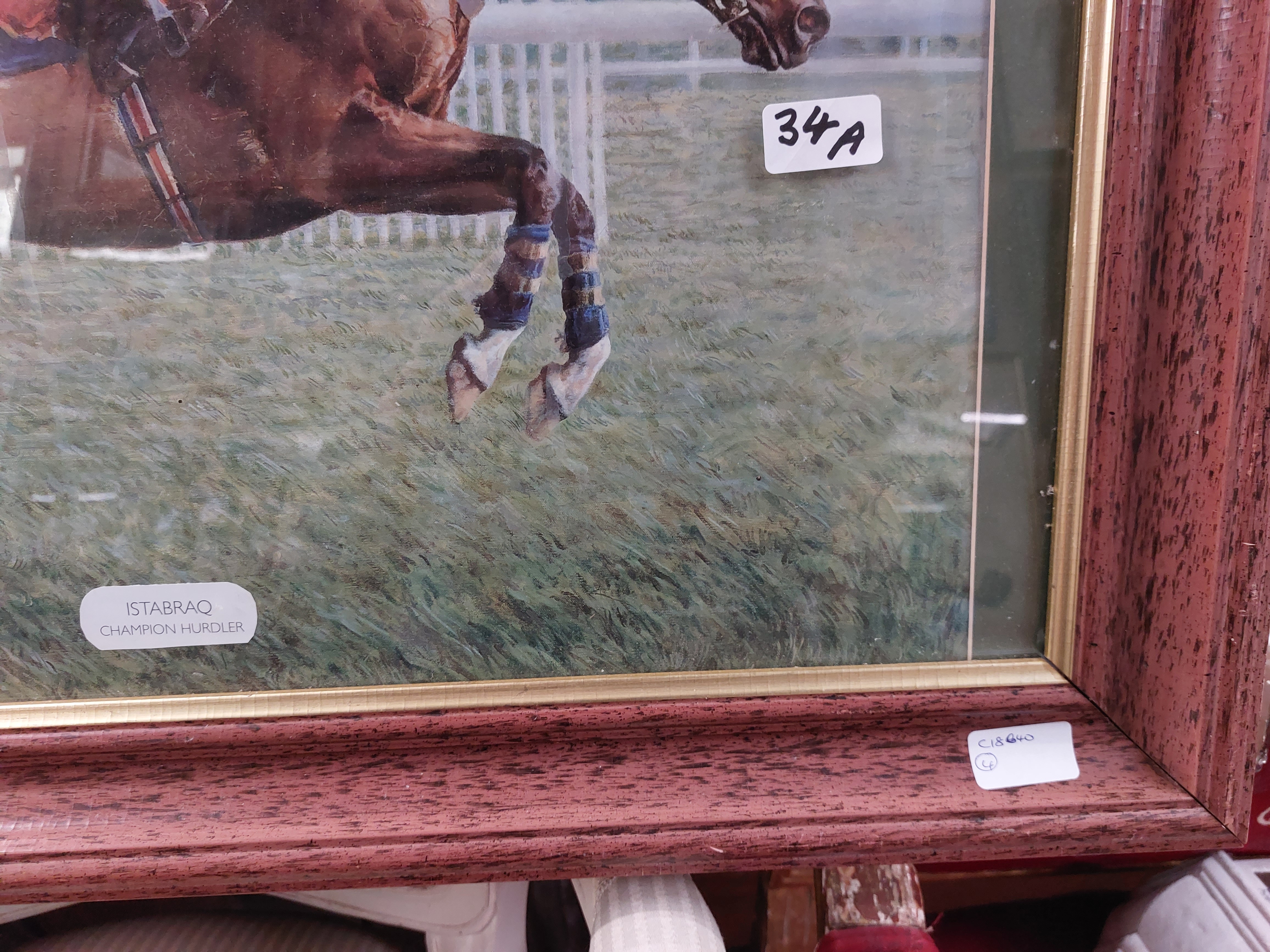 Istabraq framed print {55 cm H x 62 cm W} - Image 6 of 6