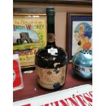 VSOP Cognac display bottle with original label {42 cm H x 17 cm Dia.}.