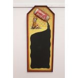 Drink Coca Cola Menu board { 122cm H X 48cm W }.