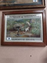 Lily and Wills's Superfine Shag showcard. {37 cm H x 47 cm W}