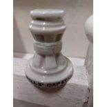 Will's Capstan ceramic advertising figure {5 cm H x 4 cm Dia.}.