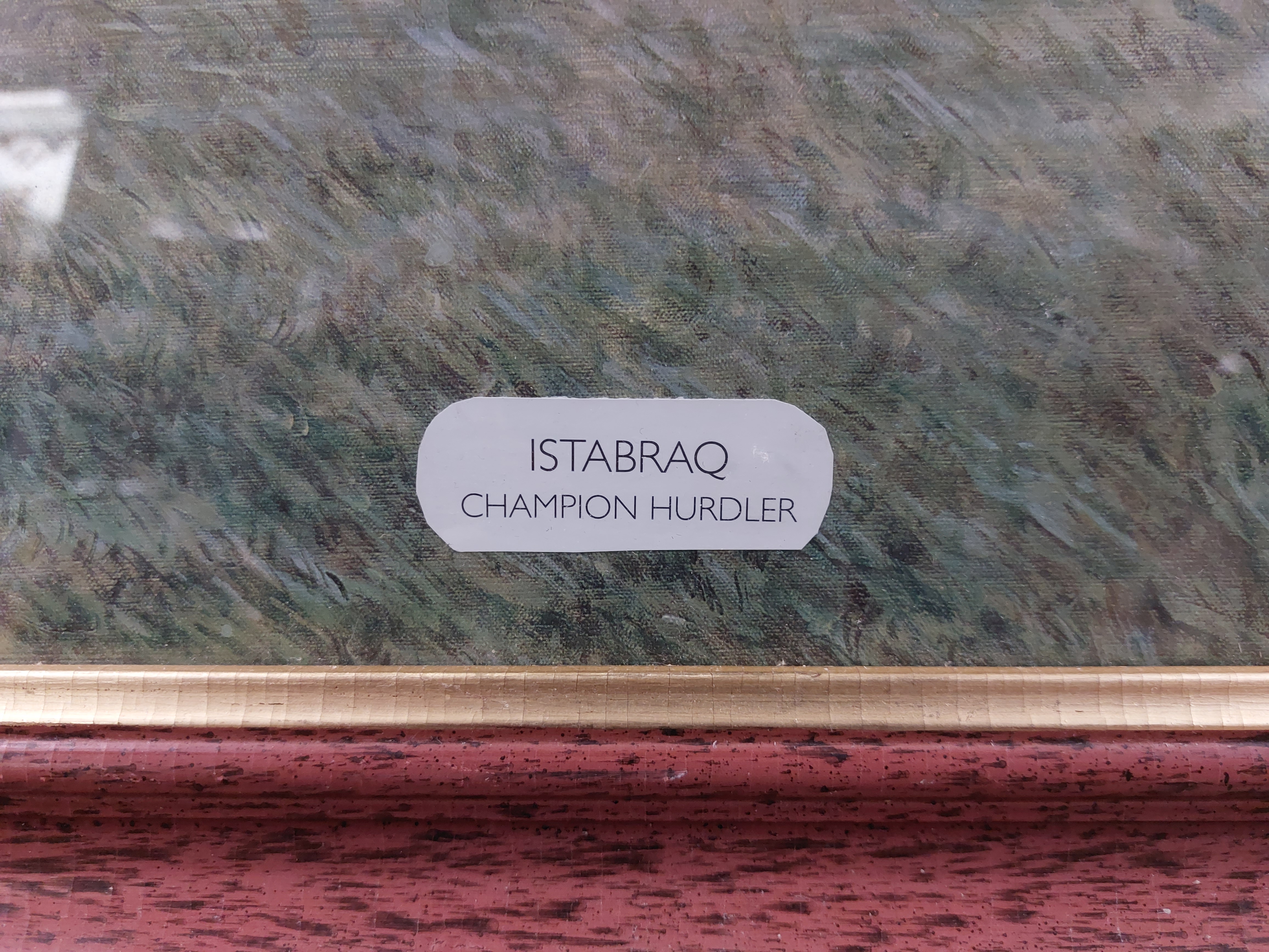 Istabraq framed print {55 cm H x 62 cm W} - Image 2 of 6