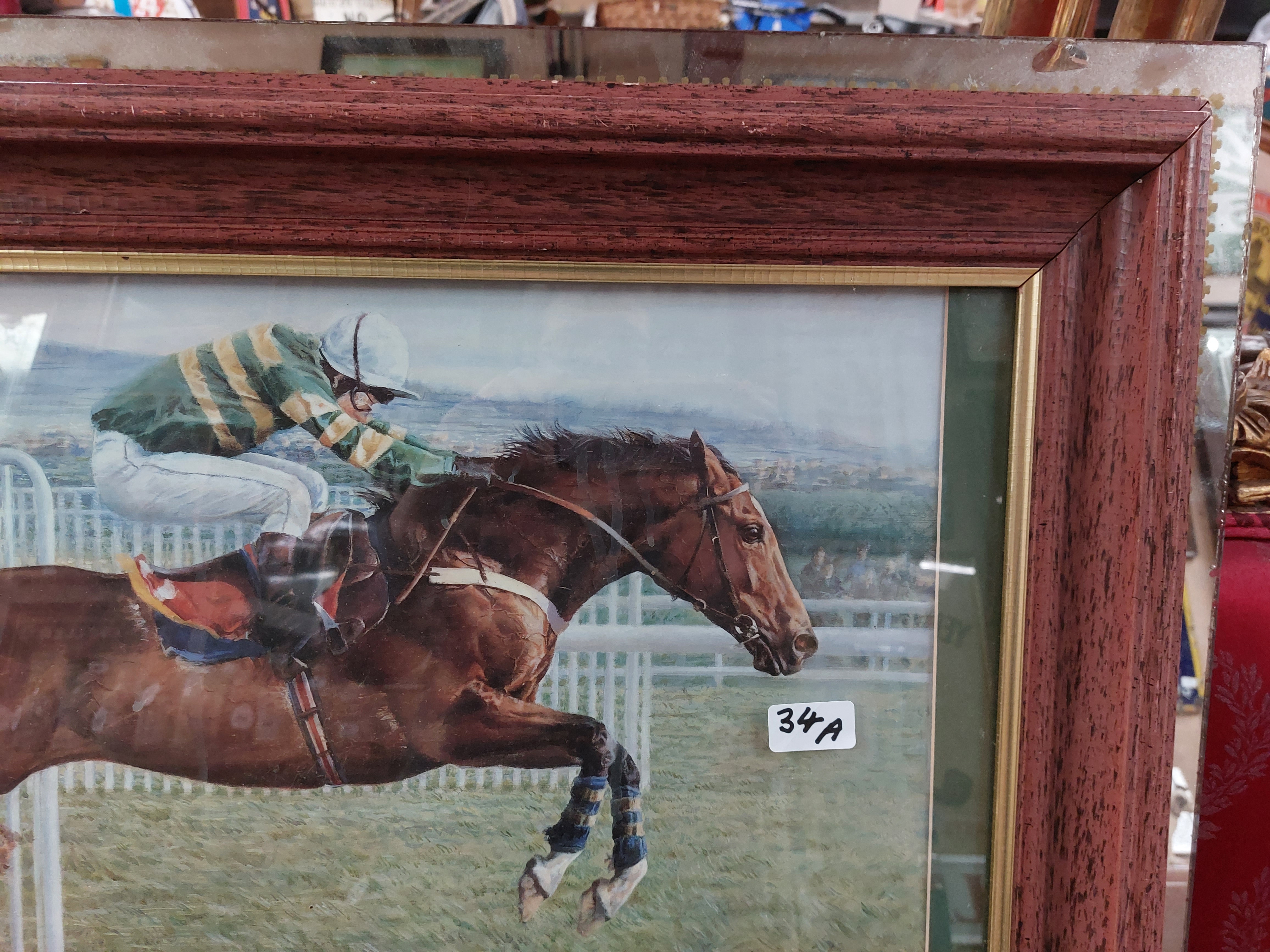 Istabraq framed print {55 cm H x 62 cm W} - Image 4 of 6