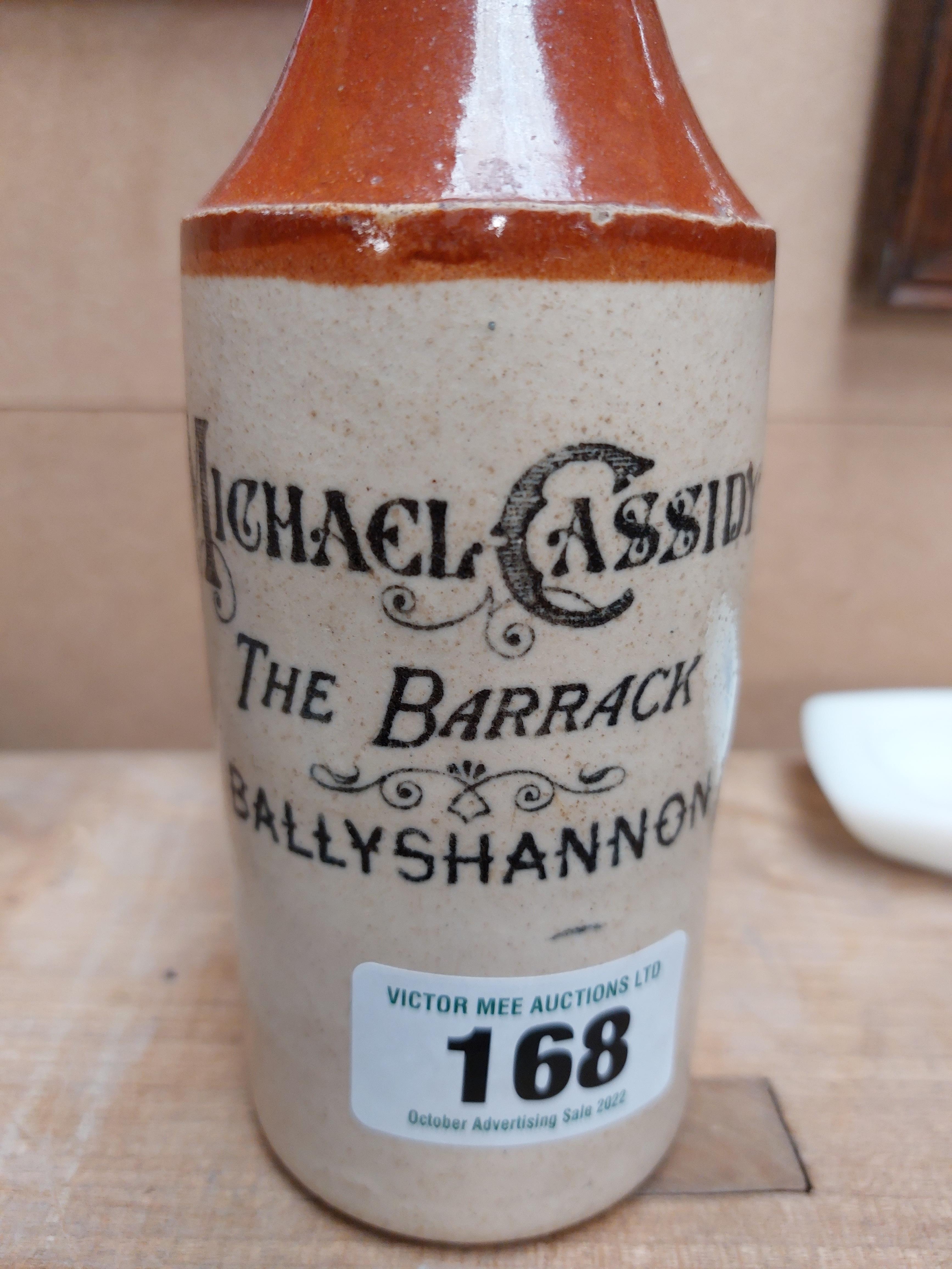 Michael Cassidy The Barrick Ballyshannon stoneware Ginger beer bottle. {20 cm H x 7 cm Dia - Bild 3 aus 3