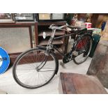 1960's Raleigh Gent's Bicycle in good working order. {104 cm H x 180 cm W}
