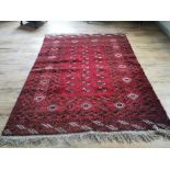 Wool carpet { 290cm L X 212cm W }.