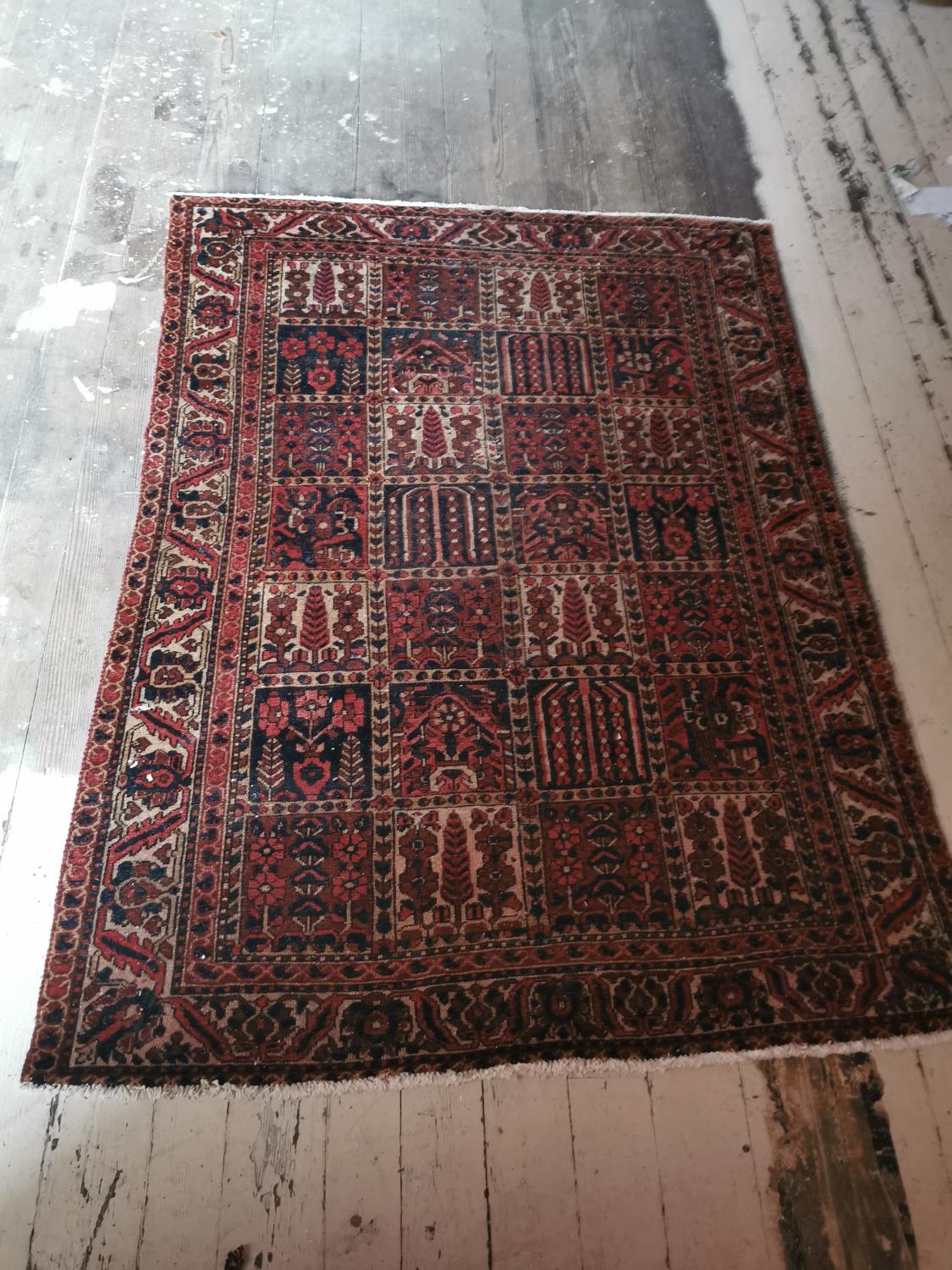 Decorative carpet sqaure {202 cm L x 149 cm W}.