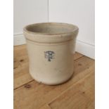 Early 20th. C. Love Fields Potteries stoneware jar {33cm H X 32cm Dia }.