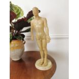 Rare Chinese acupuncture medical dummy { 52cm H X 20cm W X 15cm D }.