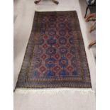 Decorative Persian carpet square { 240cm L X 130cm W }.