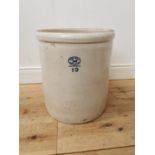 Early 20th. C. Love Fields Potteries stoneware jar {47cm H X 40cm Dia }.