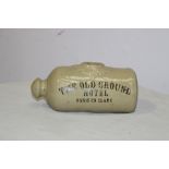 The Old Ground Hotel Ennis Co Clare stone hot water bottle {10 cm H x 22 cm W}.
