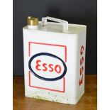 Esso oil can. {36 cm H x 25 cm W}.
