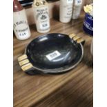 Ceramic Guinness Ashtray – Arklow pottery. {6 cm H x 22 cm W x 18 cm D}.