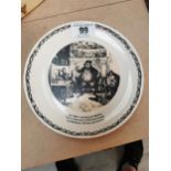 Wade Guinness Sam Weller advertising plate {21 cm Dia}.