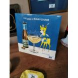 I'd love a Babycham celluloid advertising showcard. {26 cm H x 26 cm W}.