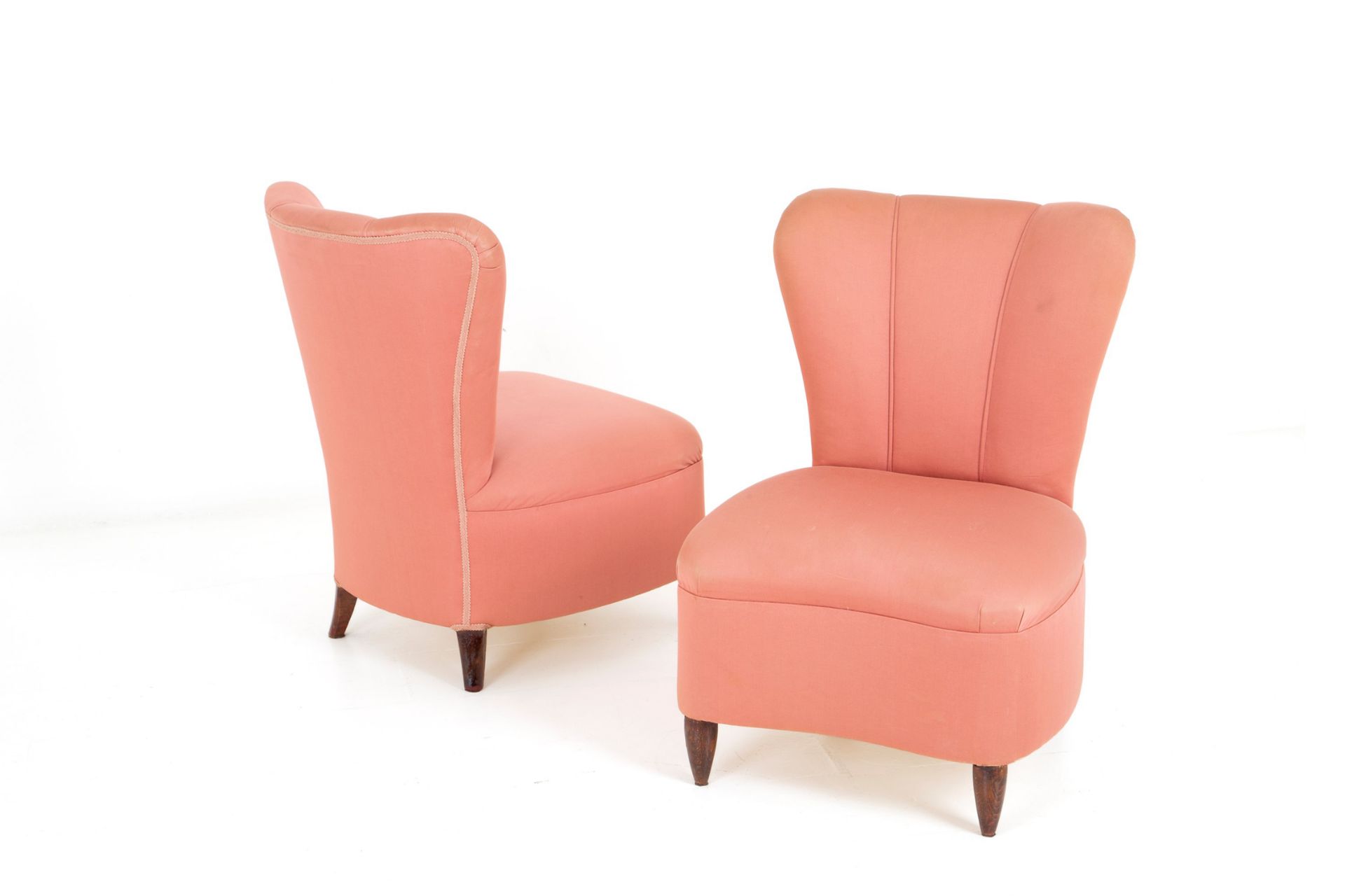 GUGLIELMO ULRICH (Attr.) Pair of armchairs - Bild 3 aus 3