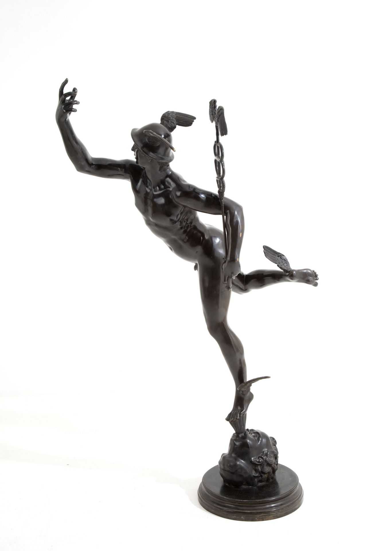 Bronze sculpture ''MERCURY'' - Image 2 of 9