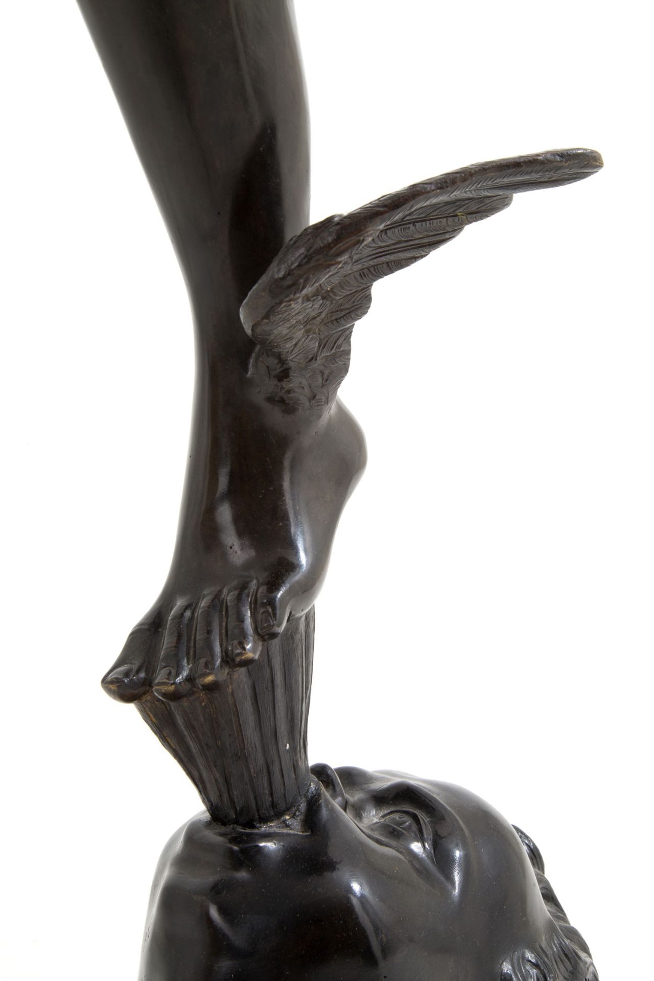 Bronze sculpture ''MERCURY'' - Image 6 of 9