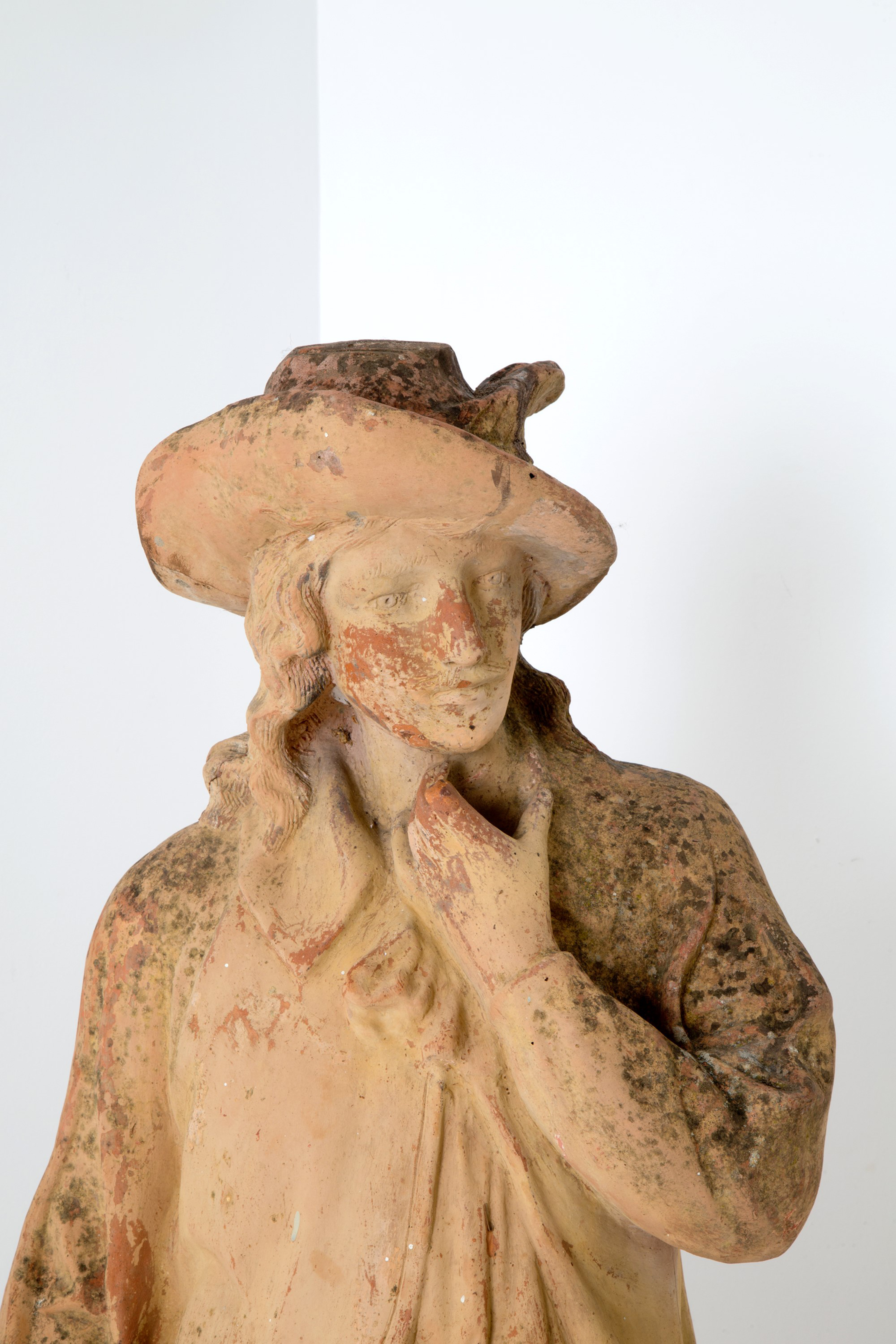 Terracotta sculpture "YOUNG NOBLE" - Image 2 of 4