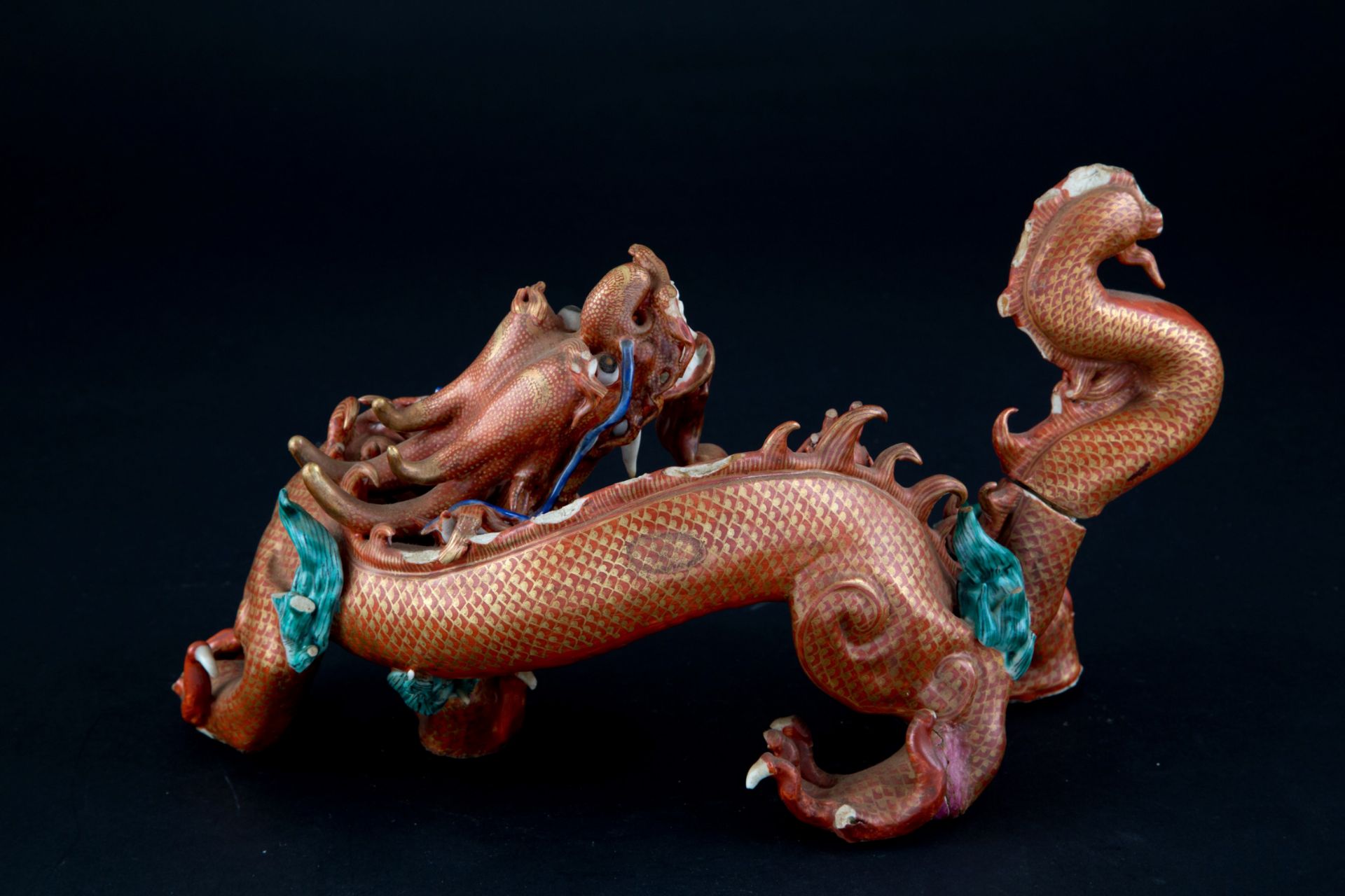 Porcelain dragon - Image 2 of 4