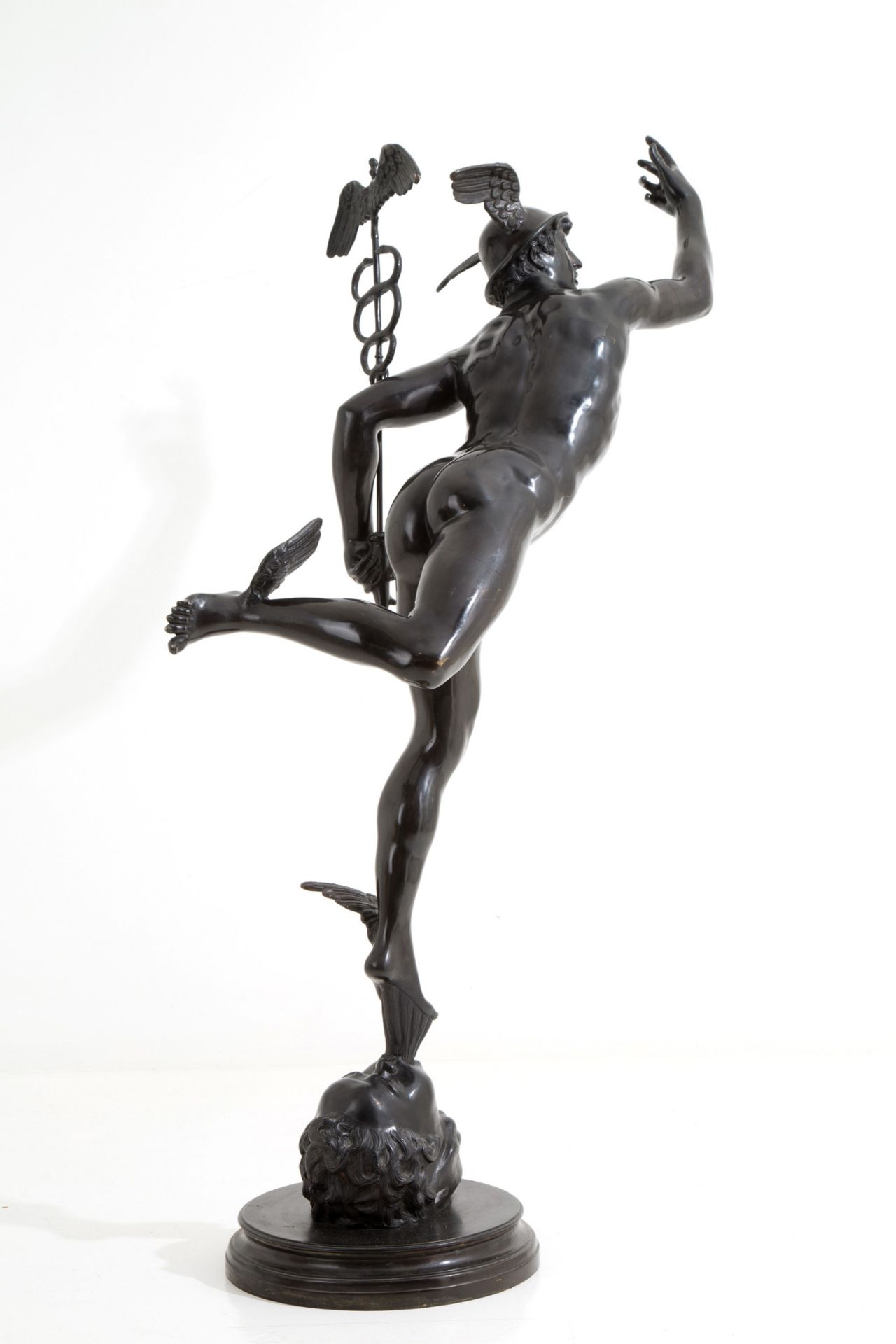 Bronze sculpture ''MERCURY'' - Image 3 of 9