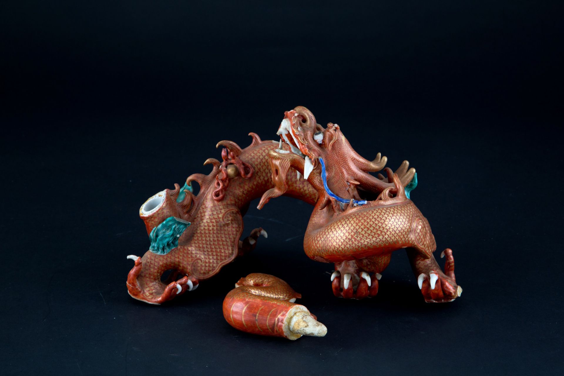 Porcelain dragon - Image 3 of 4