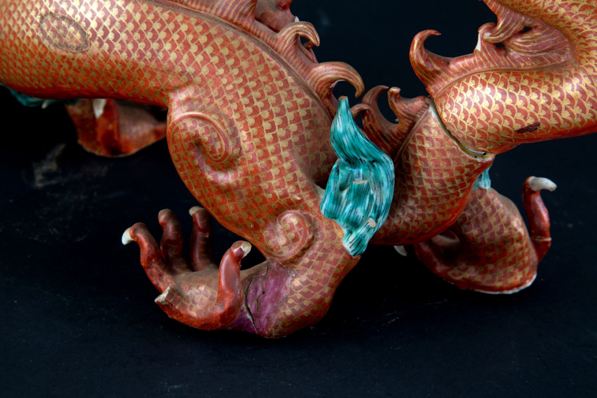 Porcelain dragon - Image 4 of 4