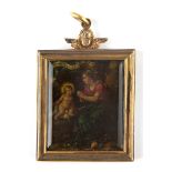 Miniature "MADONNA WITH CHILD"