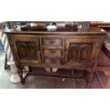 OLD CHARM STYLE OAK SIDEBOARD