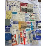 SELECTION OF VINTAGE OFFICIAL FOOTBALL PROGRAMMES - LONDON BASED FOOTBALL CLUBS FROM 1950S-1960S