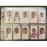 ALBUM OF - NOSTALGIC REPRINT OF CRICKETERS FROM 1896, AND REPRINTS OF WILL CRICKETERS FROM 1901,