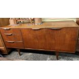 1960S TEAK DUNVEGAN MCINTOSH SIDEBOARD BY TOM ROBERTSON 152CM W X 45CM D X 76CM H