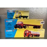 CORGI 12501 FODEN FLATBED (BLUE CIRCLE CEMENT) SCALE MODEL 1:50,