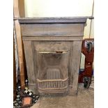 CAST IRON FIREPLACE