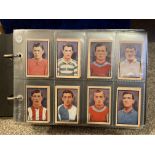 ALBUM OF MIXED SPORTING STARS, 1922 SPORT AND ADVENTURE FAMOUS FOOTBALLERS 19 CARDS,