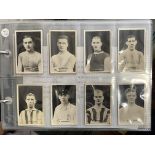 ALBUM - 1922/23 FAMOUS BRITISH FOOTBALLERS 18 CARDS,