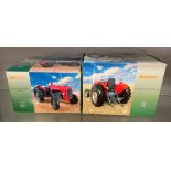 UNIVERSAL MASSEY FERGUSON 35 TRACTOR SCALE MODEL 1:16 AND A UNIVERSAL MASSEY FERGUSON 135 TRACTOR